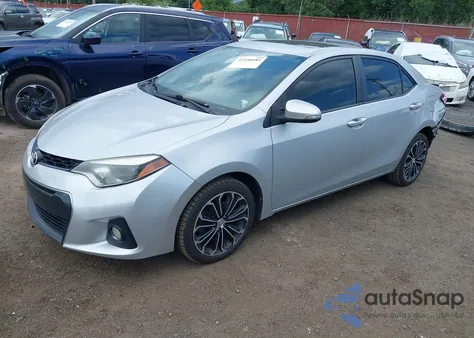 2014 Toyota Corolla S Plus from USA, damaged, VIN 2T1BURHE6EC010031